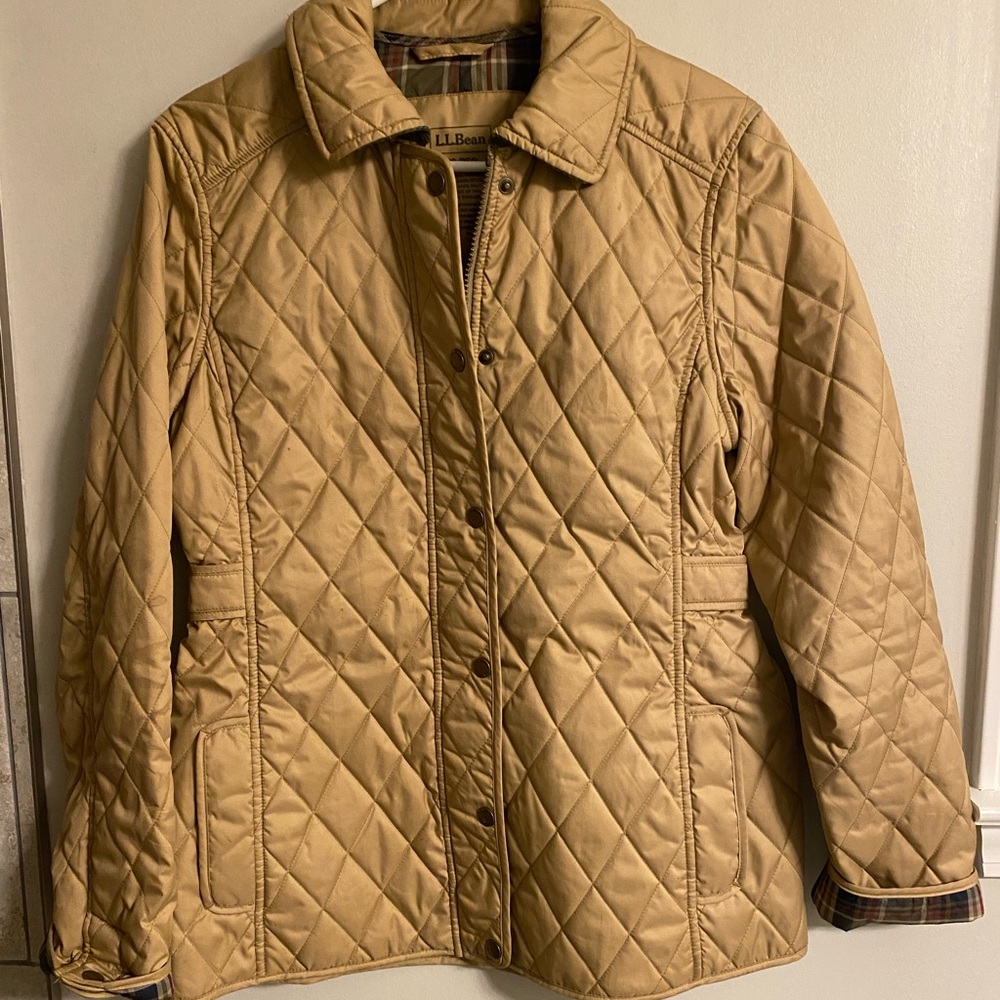 LL Bean Quilted Coat